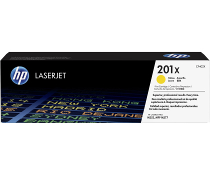 Toner HP Toner 201X Yellow 2.3K CF402X